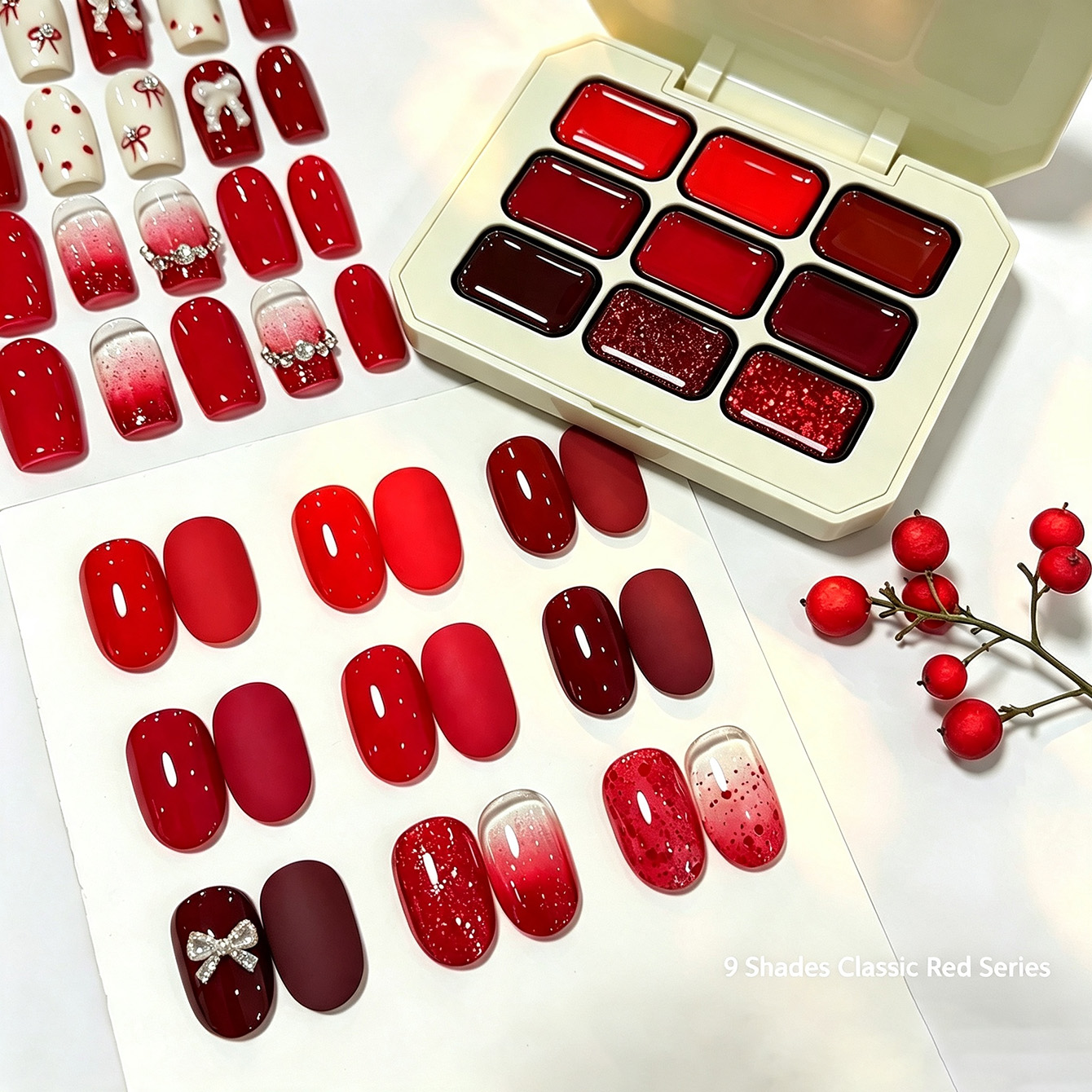 Resin Glitter Pack - Set di Smalti Gel per Unghie