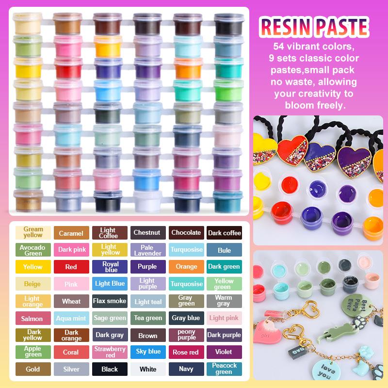 Resin Pigment Set - Set di 6 Colori Pigmento in