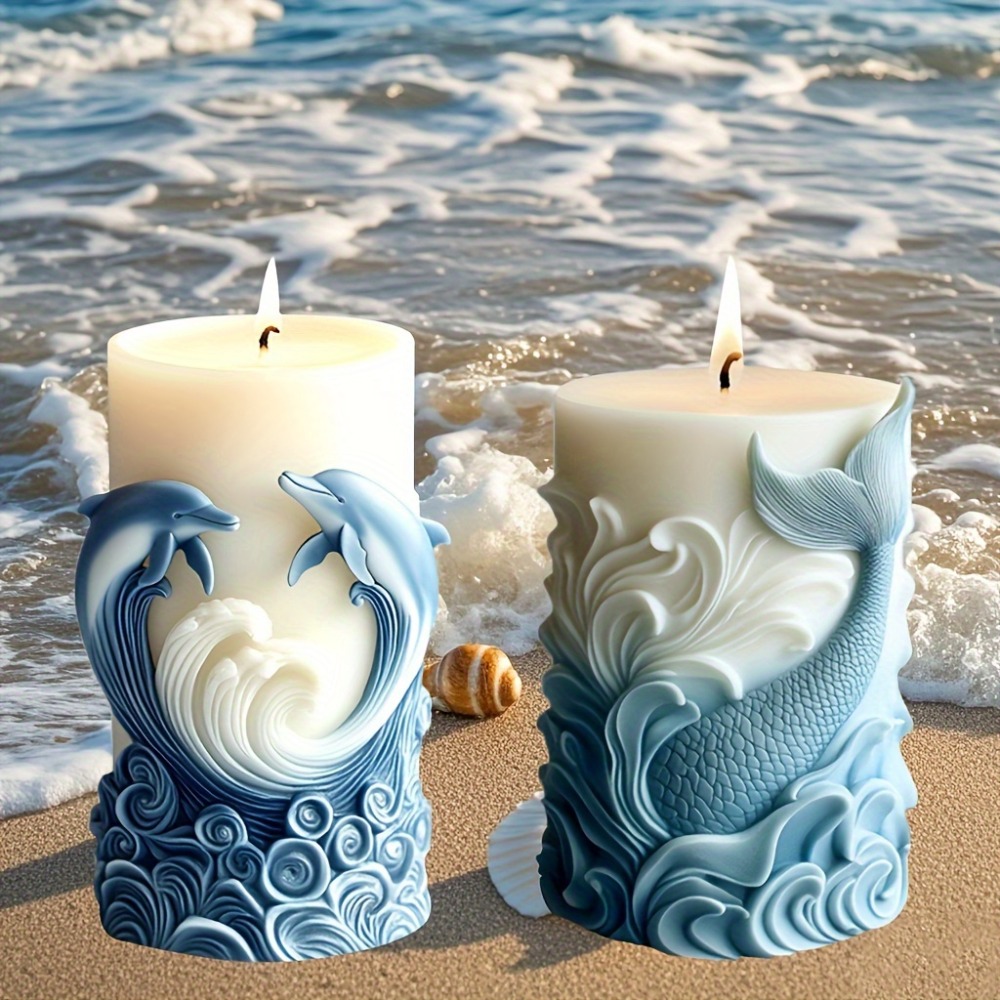Stampo per candele in silicone - Resin Ocean Wave Mold recensione e prezzo