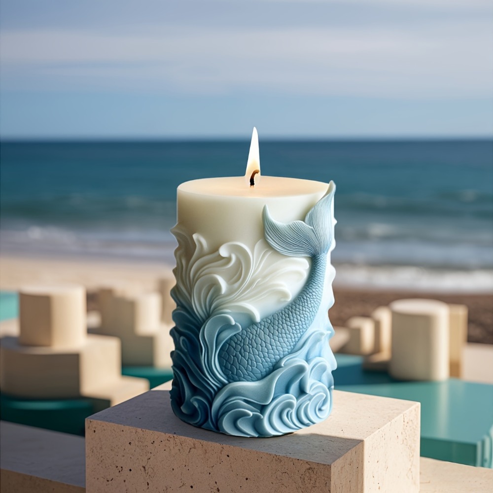 Stampo per candele in silicone - Resin Ocean Wave Mold recensione e prezzo