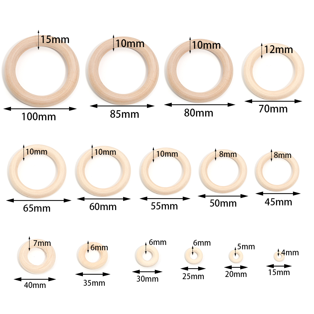 Anelli in legno massello non f - Wood Ring Blank recensione e prezzo