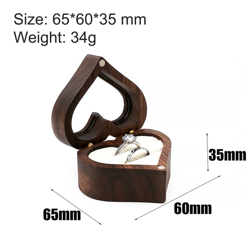 Scatola Portagioie in Legno di - Wood Ring Blank recensione e prezzo