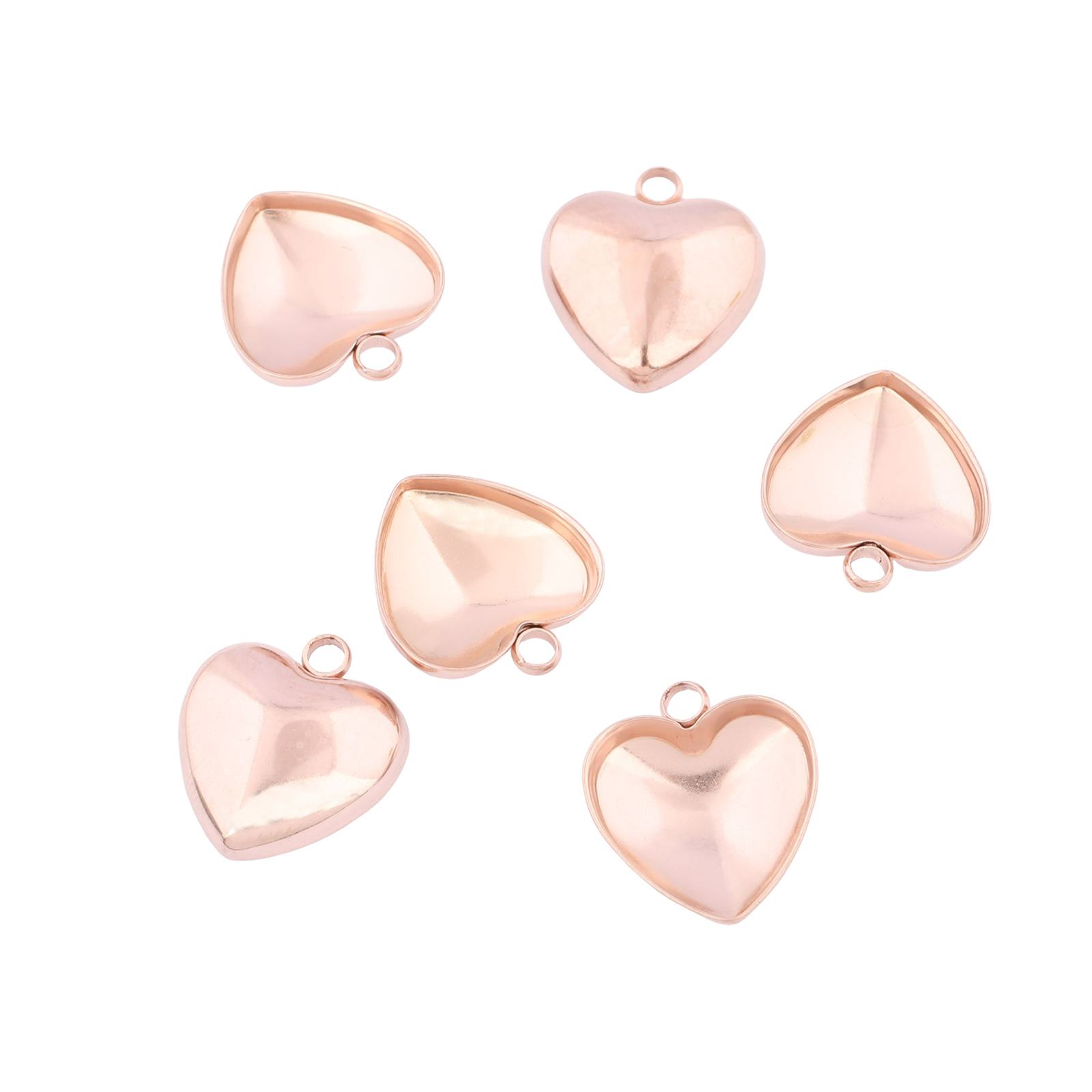 20 Pezzi di Montature a Cuore  - Bezels Set Pendant recensione e prezzo
