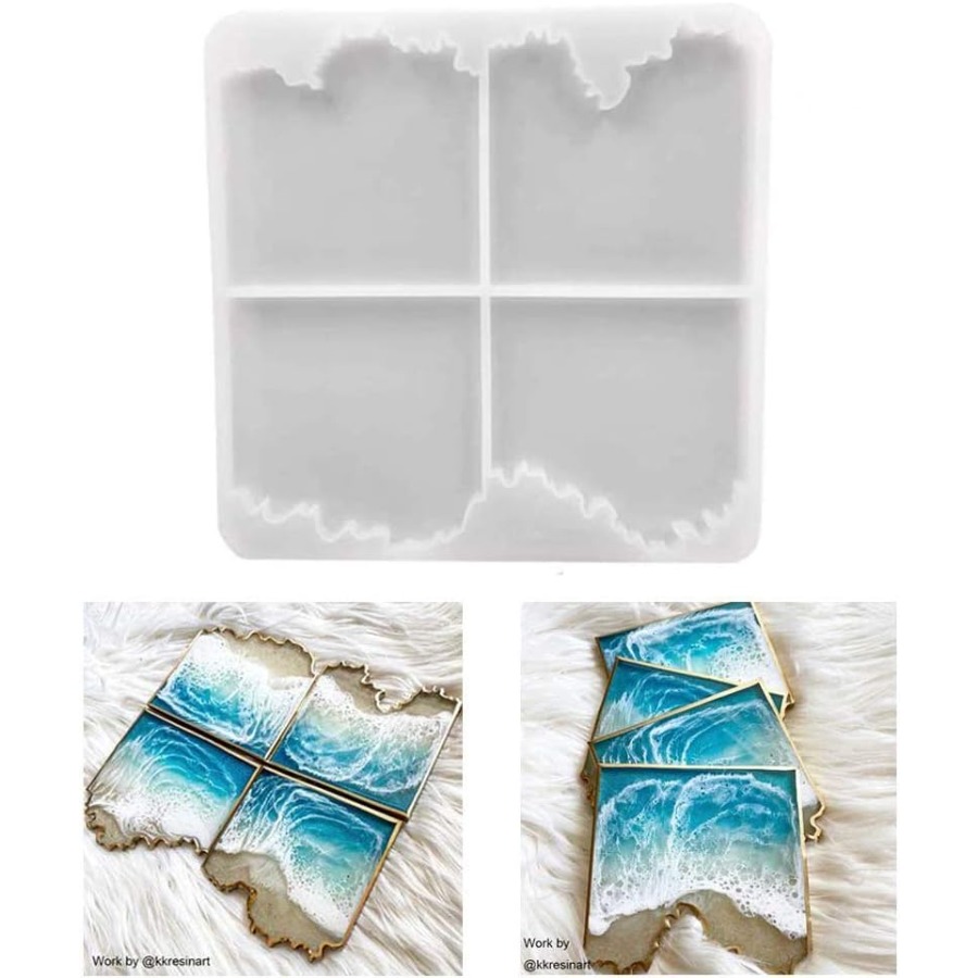 Stampo in silicone per sottobi - Resin Ocean Wave Mold recensione e prezzo