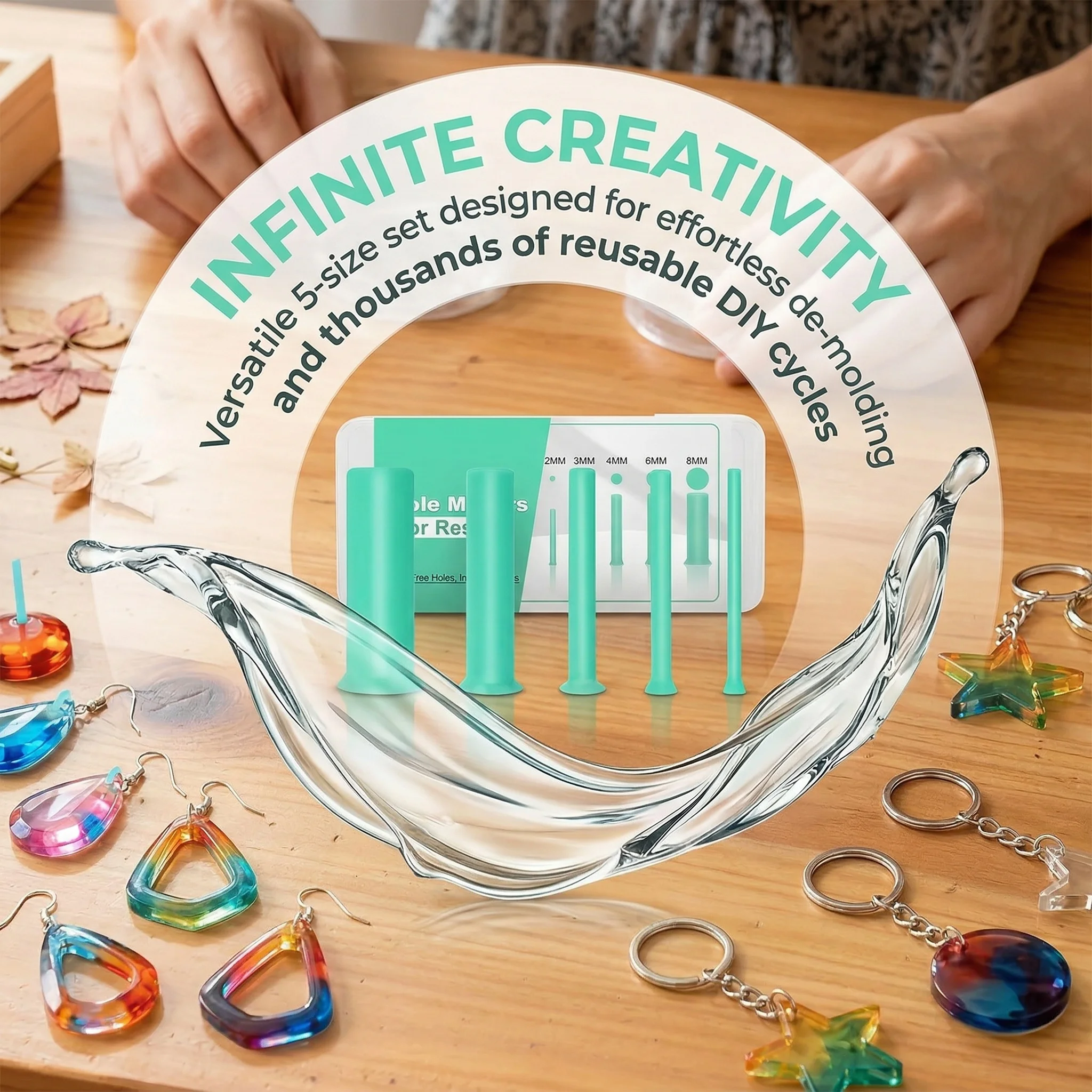 Kit di 35 Pezzi per Apertura F - Epoxy Uv Resin Kit recensione e prezzo