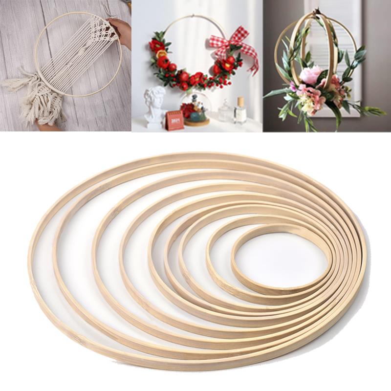 1/5 pz 8-33cm legno fai da te  - Wood Ring Blank recensione e prezzo